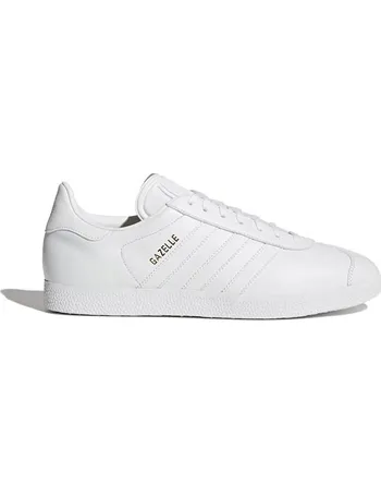 Adidas gazelle clearance white sports direct