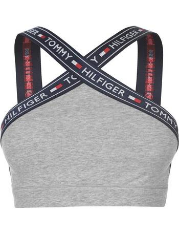 Tommy Hilfiger Tommy Logo Strap Cross Bra