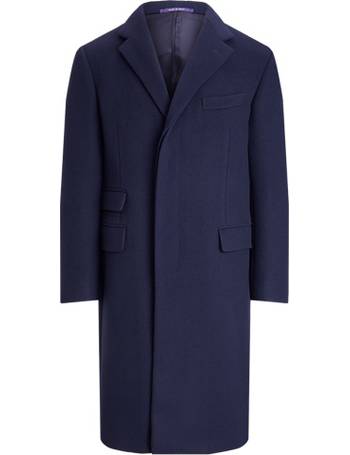 ralph lauren men's full length wool coat