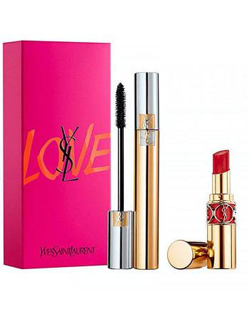 ysl mascara and lipstick gift set