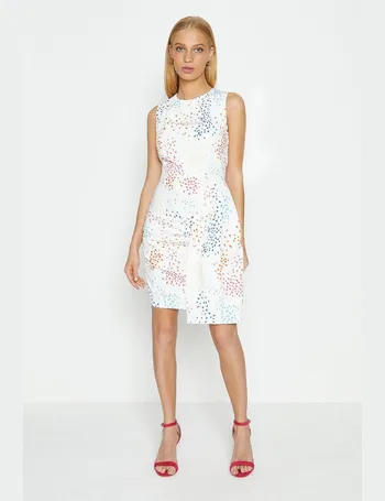 eve geo lace shift dress