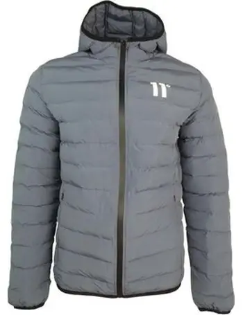 11 degrees space puffer jacket cheap steel