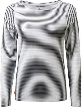 Craghoppers Rayna Long Sleeve Womens Top White 