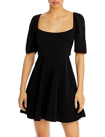 lucy paris cutout midi knit dress