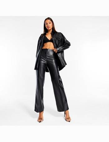 Ash Faux Leather Colossus Trousers