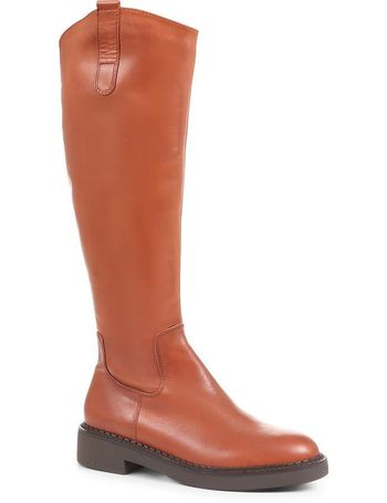 Pavers brown hotsell knee high boots