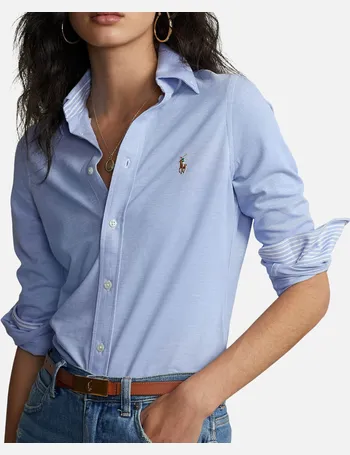 Shop Polo Ralph Lauren Womens Oxford Shirts up to 65% Off | DealDoodle