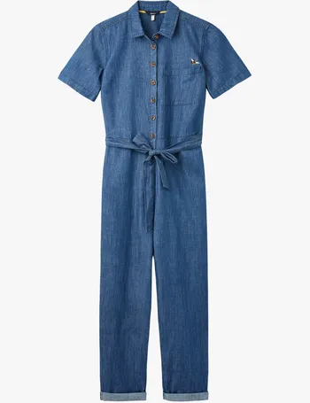 joules denim jumpsuit