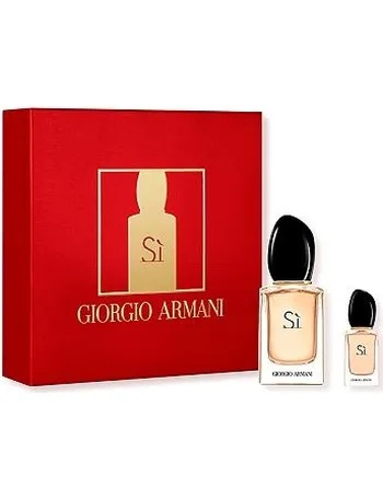 armani sì eau de parfum 50ml christmas gift set for her