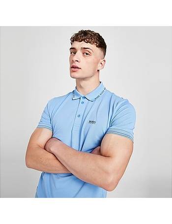 boss paul linear repeat polo shirt