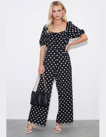 dorothy perkins polka dot jumpsuit