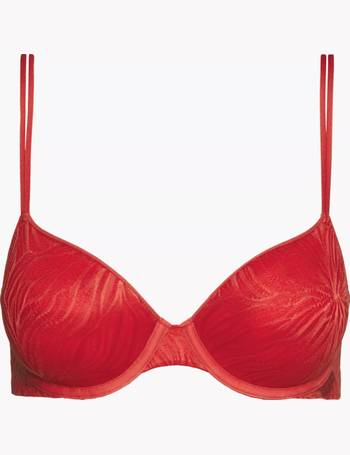 Playful Promises Bettie Page Melda Satin And Lace Bra at John