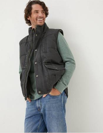 Fat face mens sales gilet sale