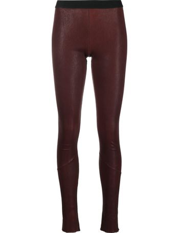 Insoumise Stretch Leather Leggings by Isaac Sellam