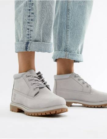 nellie double chukka pale grey