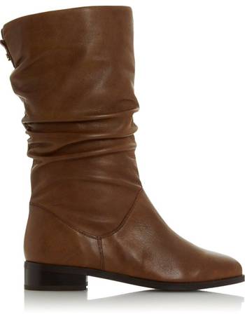 dune tan calf boots