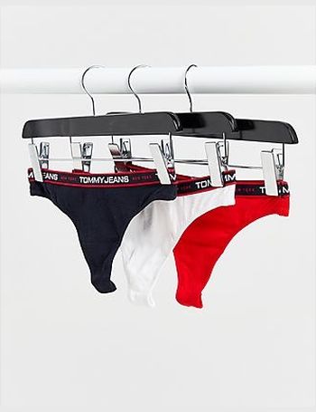 TOMMY 3 PACK THONG