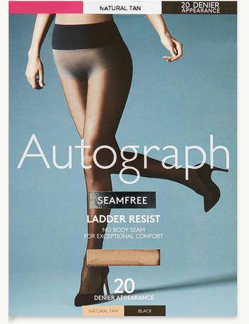 40 Denier Soft Luxe Seamless Opaque Tights, Autograph