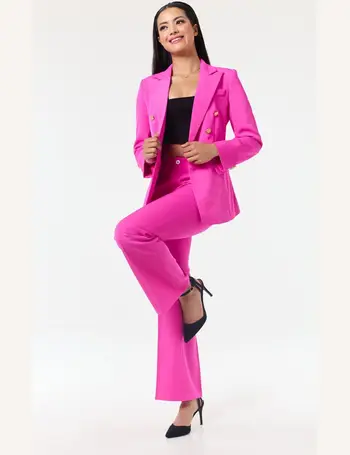 Blush pink 3-piece trouser suit