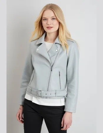 wallis grey biker jacket