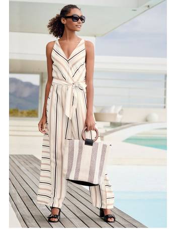 next striped jumpsuit