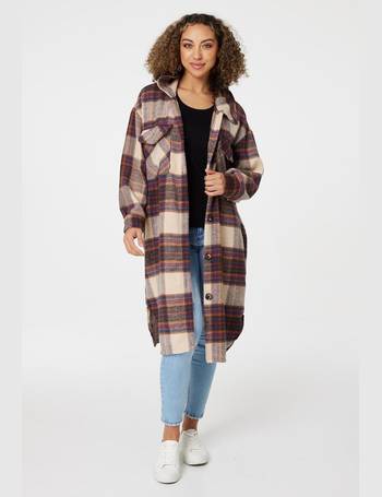 Shop Debenhams Women s Check Coats up to 90 Off DealDoodle