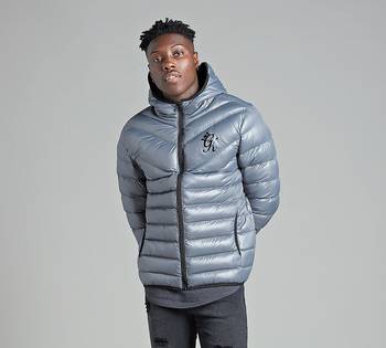 Gym king reflective puffer cheap jacket