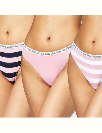 Jack Wills Deptford Multipack Thong 3 Pack