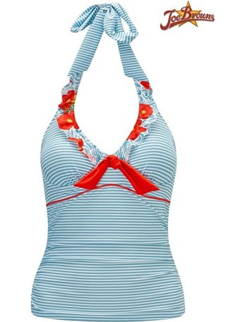 Mix And Match Halterneck Tankini Top