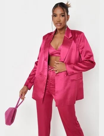 missguided pink suit