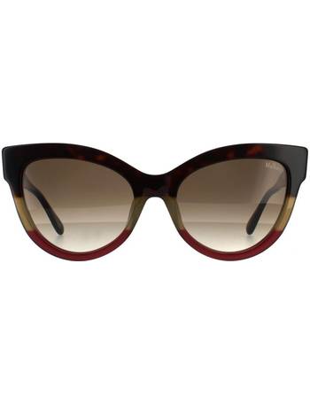 mulberry cat eye sunglasses