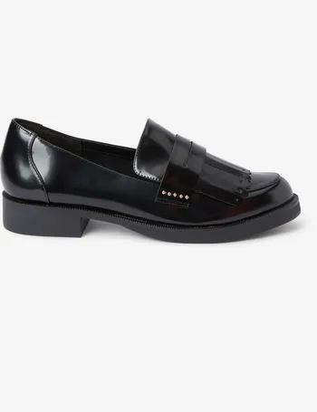 next black loafers womens