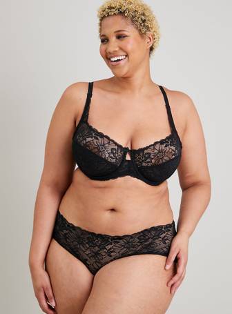 Buy Latte Nude Recycled Lace Full Cup Comfort Bra - 38G | Bras | Tu