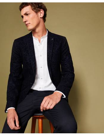 Ted baker mens sale velvet blazer