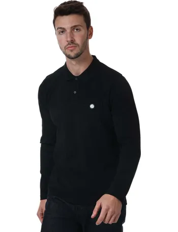 pretty green zip polo