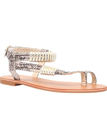 carvela klipper orange sandals