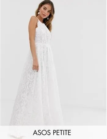 asos edition lace halter neck maxi wedding dress