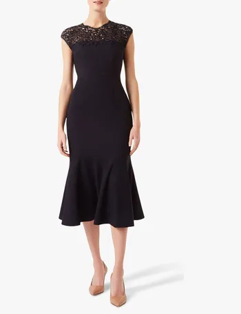hobbs penny floral lace dress