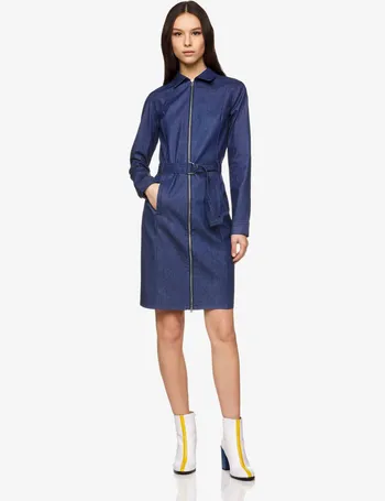 benetton denim dress