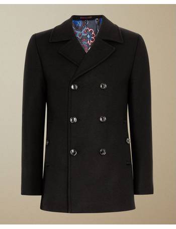 mens ted baker peacoat