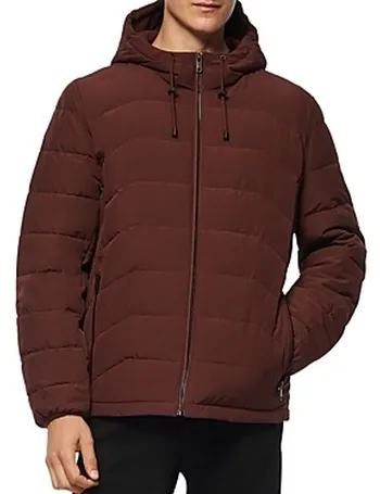 marc new york hooded packable jacket