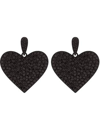 calvin klein heart earrings