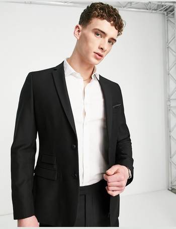 formal black coat men