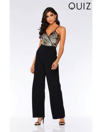 quiz sparkly jumpsuit