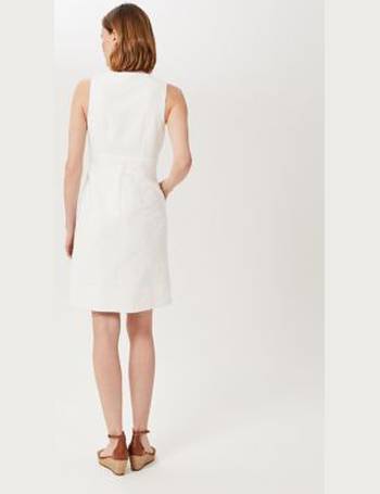 Hobbs white outlet dress