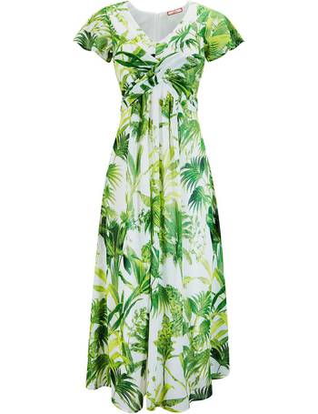 joe browns palm print dress