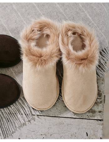 celtic sheepskin slippers sale