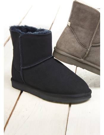 next suede slipper boots