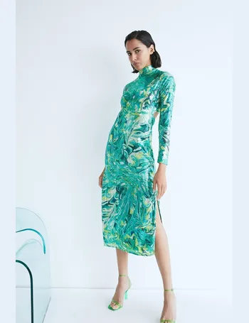 Shop Warehouse Women's Green Sequin Dresses up to 75% Off