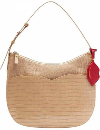 Lulu guinness jackie discount leather shoulder bag